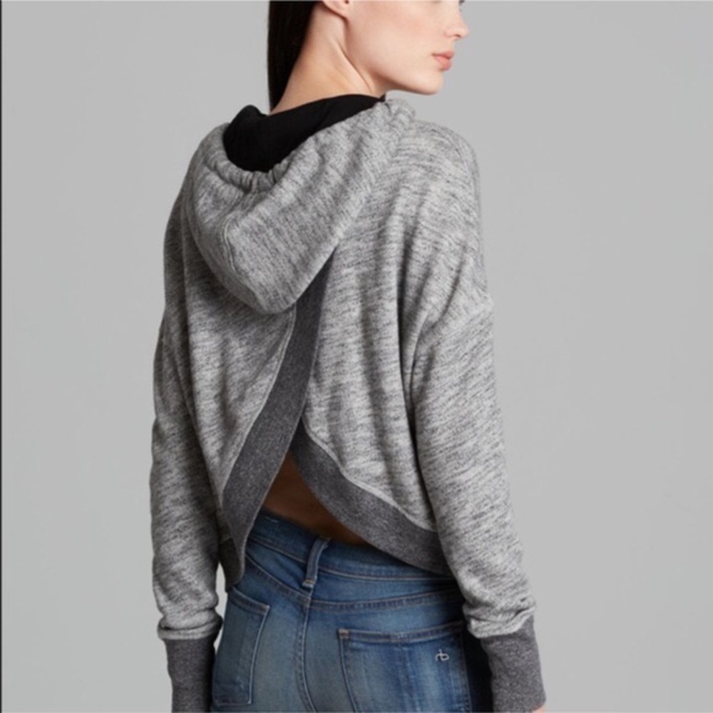 Rag & Bone Murphy Crossover Hoodie - Picture 1 of 6